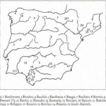 Click para ampliar. Pulsa en el nombre para ver la ficha. Topónimos serie bai meridional-íbero-pirenaica
